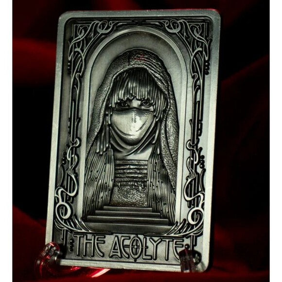 Star Wars The Acolyte Ingot Metal Card Official Disney Collectible Figurine - Picture 4 of 4